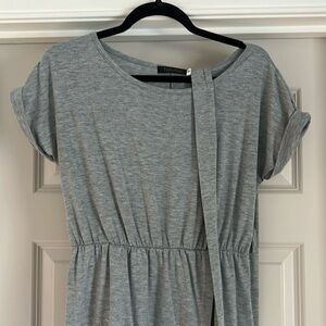 Idarton grey jersey cotton dress size medium